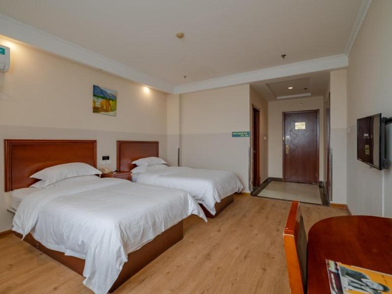 GreenTree Inn Anhui Hefei Yakun Mansion Business Hotel Wangdaying Exterior foto