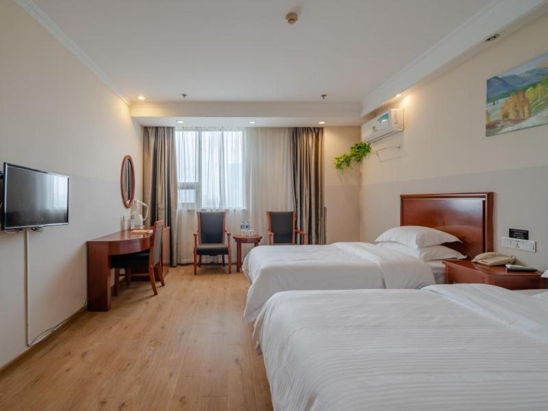 GreenTree Inn Anhui Hefei Yakun Mansion Business Hotel Wangdaying Exterior foto