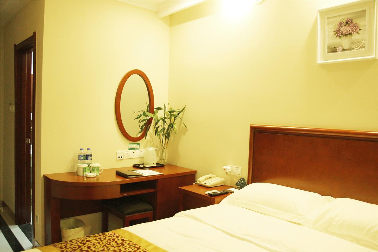 GreenTree Inn Anhui Hefei Yakun Mansion Business Hotel Wangdaying Exterior foto
