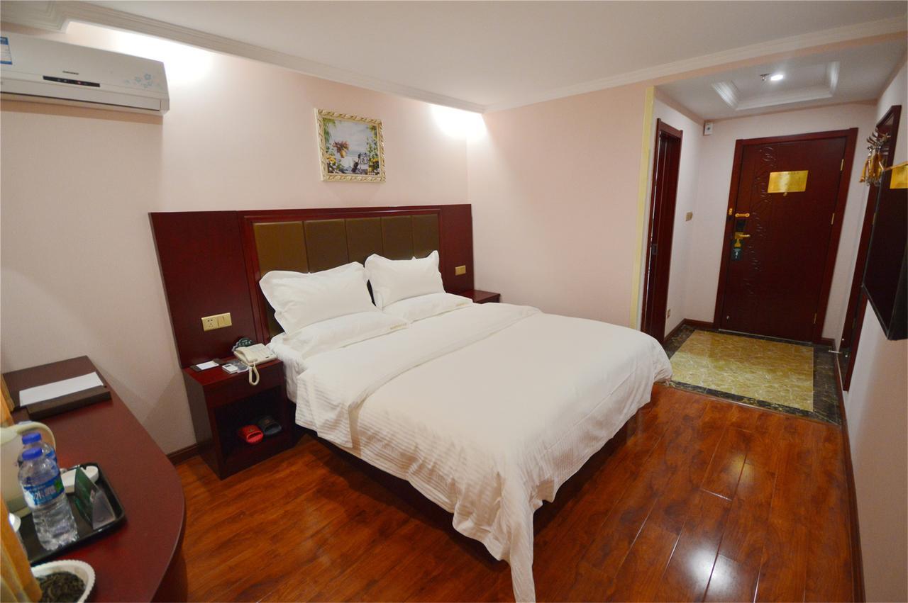 GreenTree Inn Anhui Hefei Yakun Mansion Business Hotel Wangdaying Exterior foto