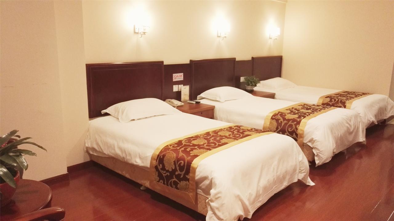 GreenTree Inn Anhui Hefei Yakun Mansion Business Hotel Wangdaying Exterior foto